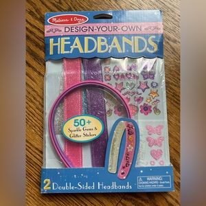 NWT Melissa and Doug design your own headbands